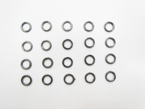 5mm Platinum Strap Rings RW289- Pack of 20