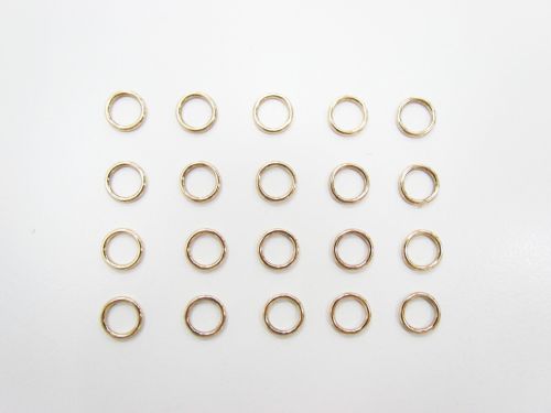 7mm Gold Strap Rings RW290- 20pk