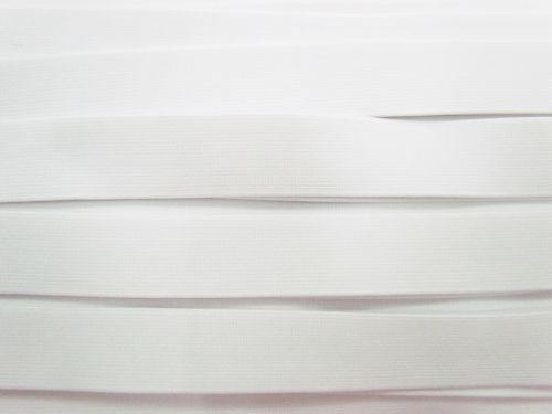 Budget Elastic- 25mm High Density- White #223