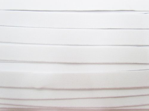 Budget Elastic- 20mm High Density- White #224