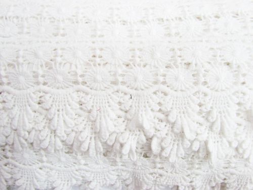 85mm Celia Cotton Lace Edge Trim #283