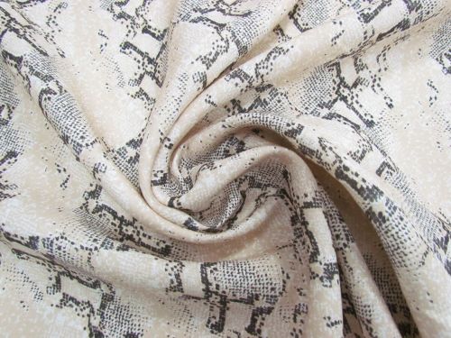 Animal Nature Ramie Cotton Blend Woven #4051