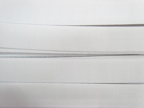 Budget Elastic- 32mm High Density Elastic- White #440