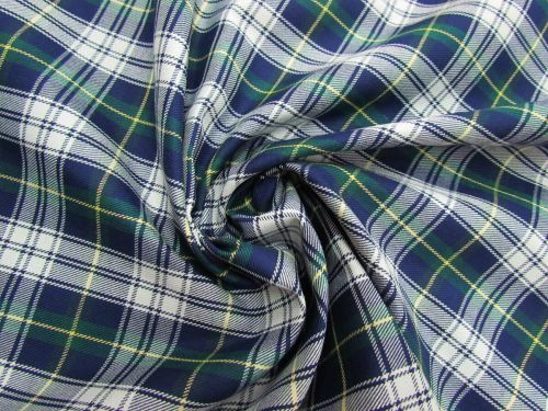 Hole In One Viscose Blend Check #5403