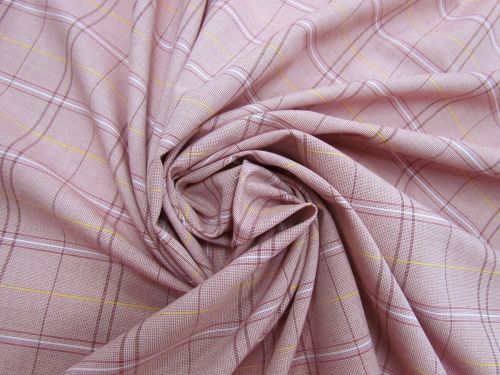 Rayon Blend Cherry Check #5779