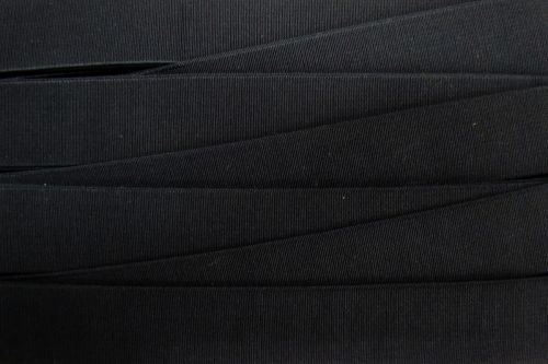 32mm High Density Budget Elastic- Black #563