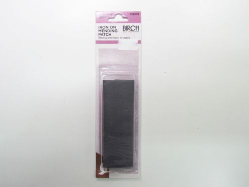 Iron on Mending Patch- Grey