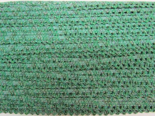 10mm Baby Ripple Stretch Scallop Trim- Green #591