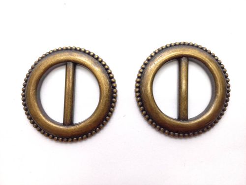 35mm Brass Slider Buckle- RW544