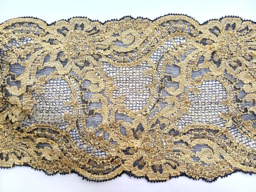 17cm Gold Stretch Lace #694