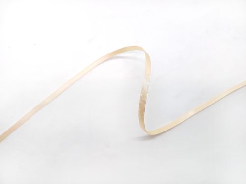 Double Sided Satin Ribbon- 5mm- 703 IVORY