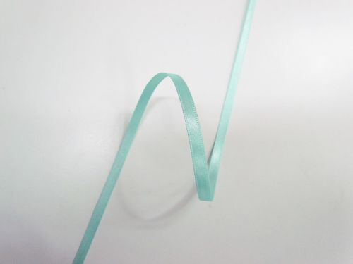 Double Sided Satin Ribbon- 5mm- 78 AQUA