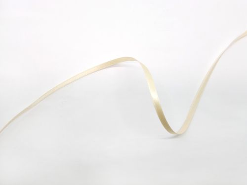 Double Sided Satin Ribbon- 5mm- 9790 PEARL