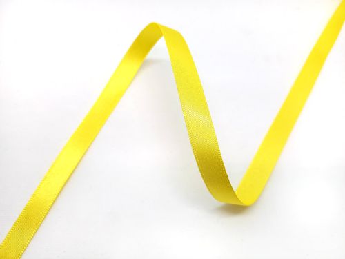 Double Sided Satin Ribbon- 10mm- 63/679 YELLOW