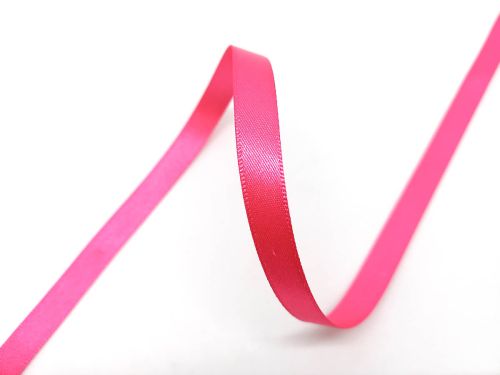 Double Sided Satin Ribbon- 10mm- 72 SHOCKING PINK