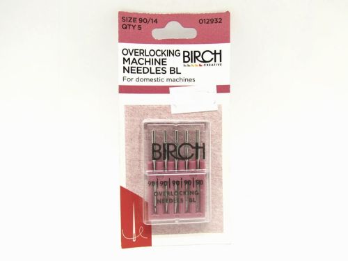 Overlocking Machine Needles BL- Size 90/14- Pack of 5