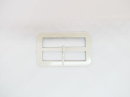 60mm Metal Buckle- White- RW393