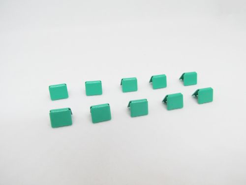 10mm Webbing End Crimp Jade- RW439