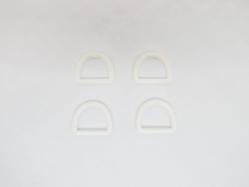 20mm Plastic D-Ring- 4Pk- RW467