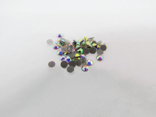 Diamante Flat Back- Hot Fix- Pack 50