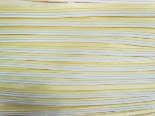 Triple Colour Satin Piping- Lemon Meringue #T073