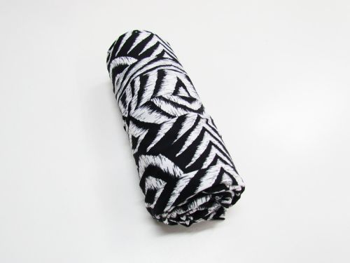 1m Mini Roll Remnant- Tiki Time Lightweight Spandex
