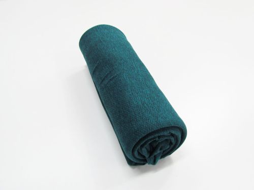 1m Mini Roll Remnant- Micro Active Knit- Marle Teal