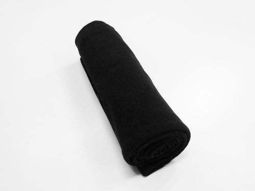 1m Mini Roll Remnant- Nylon Stretch Lining- Black