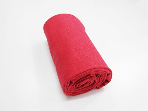 1m Mini Roll Remnant- Zen Active Spandex- Soft Red Marle