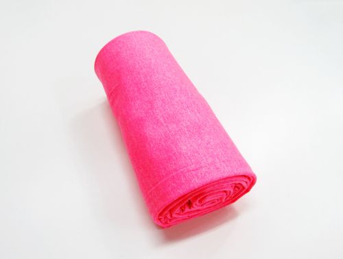 1m Mini Roll Remnant- Active Matte Spandex- Powder Pink Marle