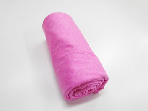 1m Mini Roll Remnant- Active Matte Spandex- Blossom Pink Marle