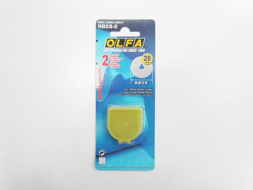 Olfa Rotary Cutter Blades- 28mm 2Pk