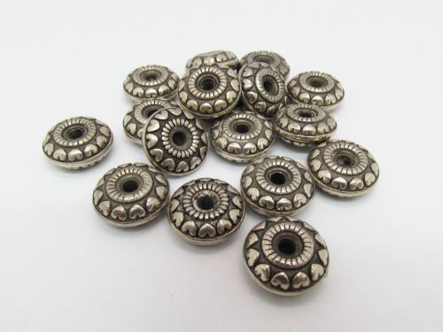 16mm Button- FB632 Grey