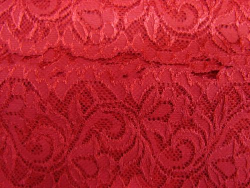 90mm Cherry Garden Stretch Lace Trim #T285