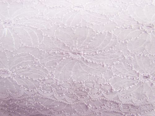 120mm Lilacs Blooming Stretch Lace Trim #T334