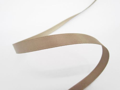 10mm Double Faced Satin Ribbon- Donkey Brown #T369