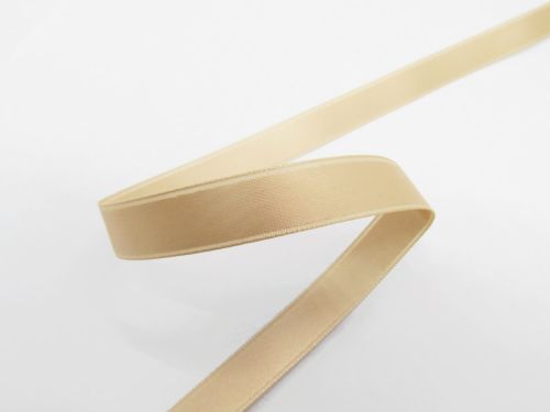 10mm Double Faced Satin Ribbon- Soft Cream #T370