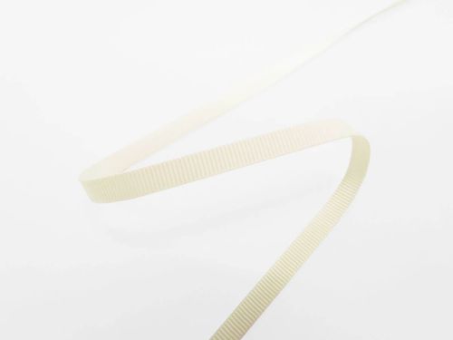 6mm Grosgrain Ribbon- Cream #T378