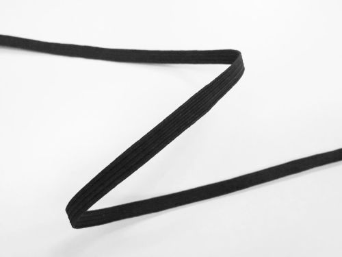 6mm Elastic- Black #T392