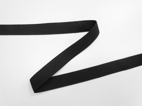 20mm Soft Elastic- Black #T393