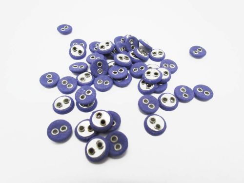 10mm Button- Purple FB633