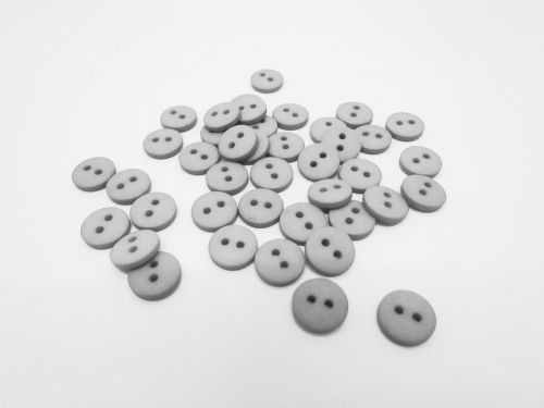 12mm Button- Grey FB634