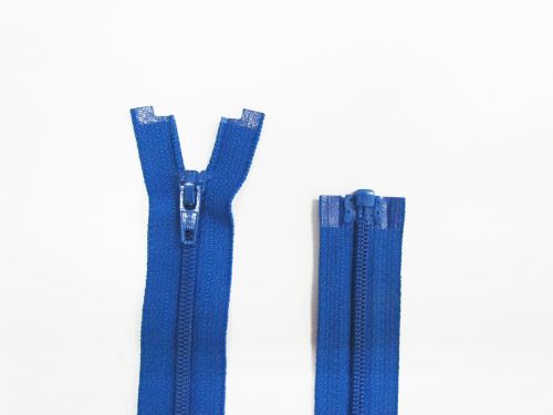 70cm YKK Open End No.3 Zip- Disco Blue #TRW163