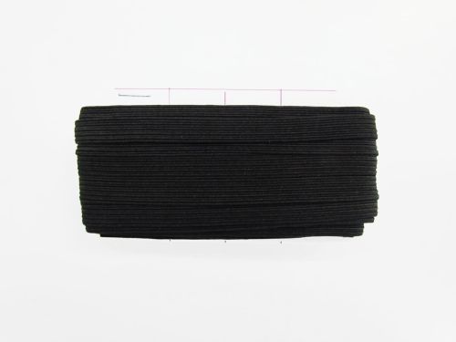 Premium 8mm Elastic- 10 Metre Pack- Black #T399