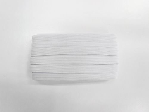 Premium 8mm Elastic- 10 Metre Pack- White #T400