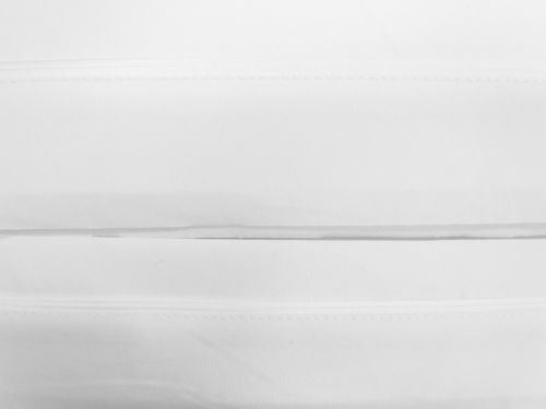 65mm Waistband Facing- White #T402