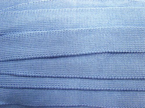 20m Roll of 25mm Thick Rib Trim- Sky Blue #3510