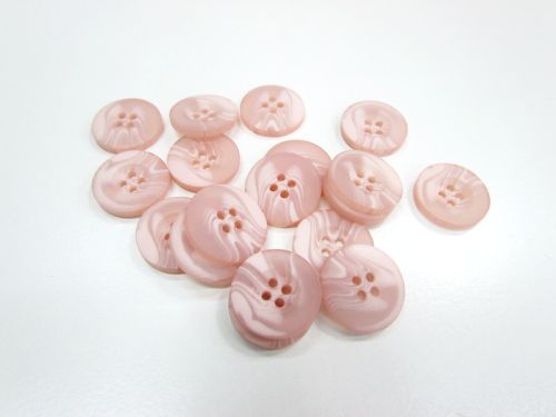 21mm Button- FB642 Cloud Pink