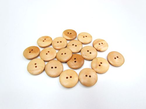 22mm Button- FB649 Wood