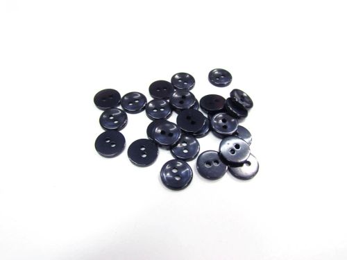 12mm Button- FB652 Navy